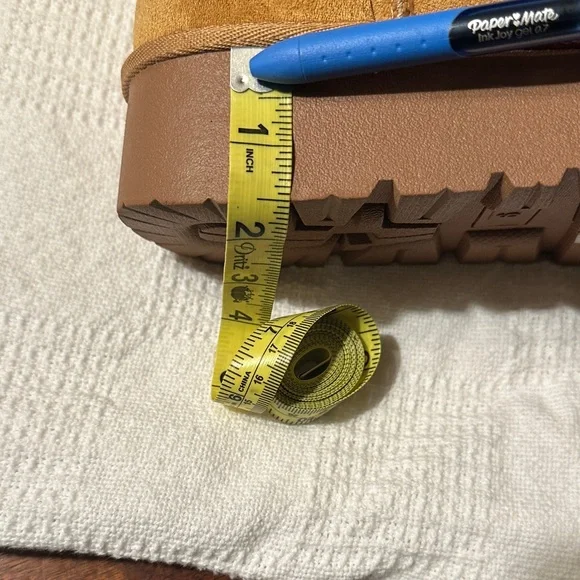 Tan Suede Ankle Boots - Picture 11 of 13